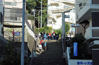 山王神社 二の鳥居一本柱鳥居